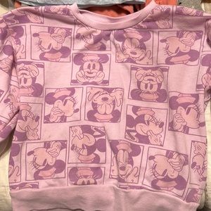 Disney Minnie Mouse crewneck girls size M 7/8